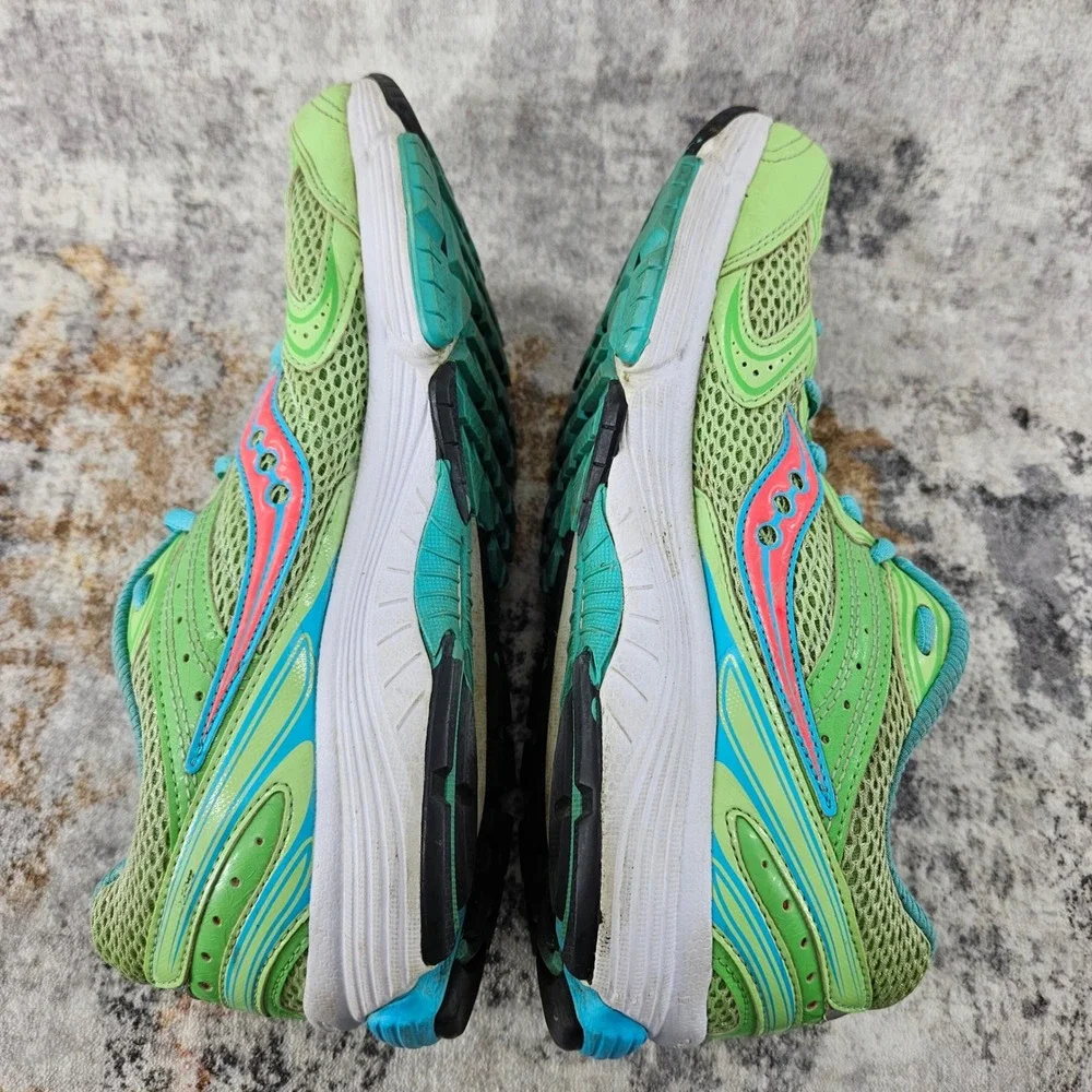 Saucony Running Shoes Womens 9.5 Green Grid‎ Tornado 6 S15224-5